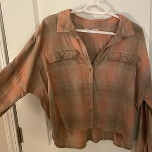 O’Neil cropped flannel